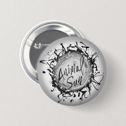 ANIMAL SUN CUSTOM B&W BUTTON (Vorne & Hinten)