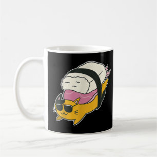 Animal Sushi Cat Lover Japanischer Funny Kawaii An Kaffeetasse