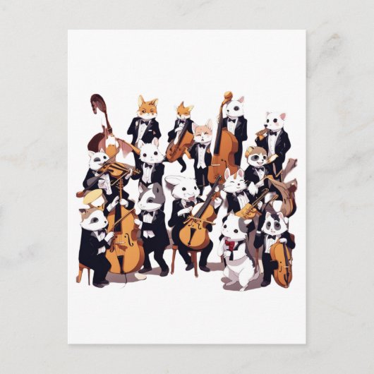 Animal Symphonie Postkarte (Vorderseite)