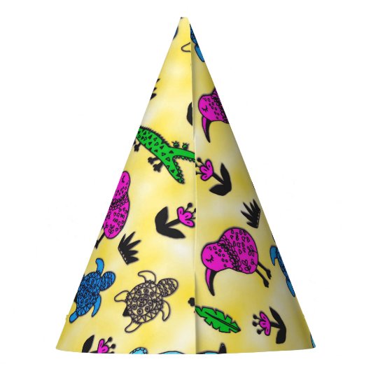 Animal Whirlwind Partyhütchen (Rückseite)