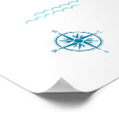 Animal World Map für Kinder Poster Spielraum Dekor (Ecke)