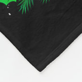 Animal Xmas Tree Santa Hat Red Panda Christmas Fleecedecke (Ecke)