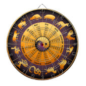 Animal Yin Yang Dartscheibe (vorne)