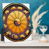 Animal Yin Yang Fotoplatte (Seite)