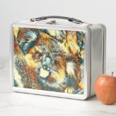 AnimalArt_Bear_006 Metall Brotdose (Beispiel)