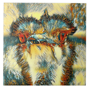 AnimalArt_Bird_008 Fliese
