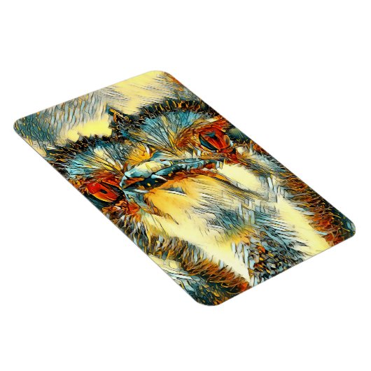 AnimalArt_Bird_008 Magnet (Rechte Seite)