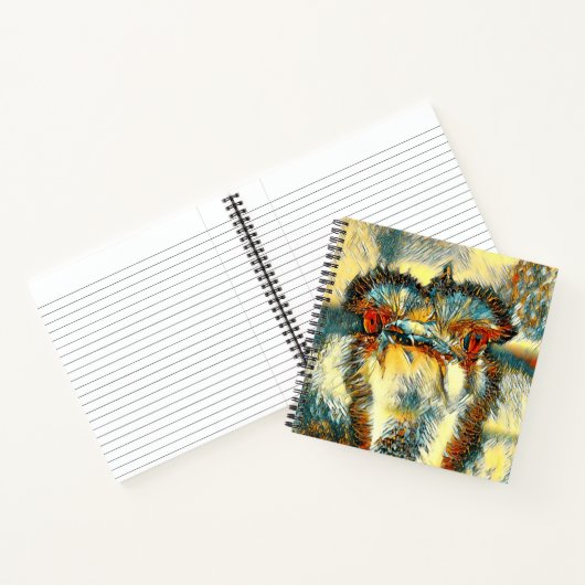 AnimalArt_Bird_008 Notizblock (Innenseite)