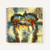 AnimalArt_Bird_008 Notizblock (Vorderseite)