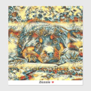 AnimalArt_Dog_001 Aufkleber