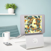 AnimalArt_Dog_002 Aufkleber (Laptop auf Schreibtisch)