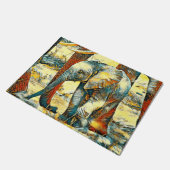 AnimalArt_Elephant_010 Fußmatte (Schrägansicht)