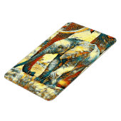 AnimalArt_Elephant_010 Magnet (Linke Seite)