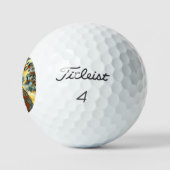 AnimalArt_Gorilla_010 Golfball (Logo)