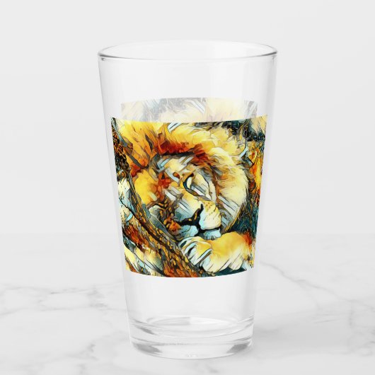 AnimalArt_Lion_003 Glas (Vorderseite)