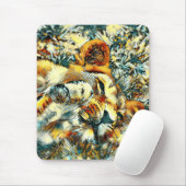 AnimalArt_Lion_008 Mousepad (Mit Mouse)