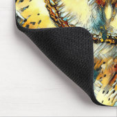 AnimalArt_Owl_010 Mousepad (Ecke)