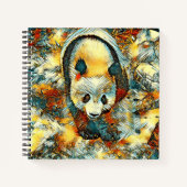 AnimalArt_Panda_006 Notizblock (Vorderseite)