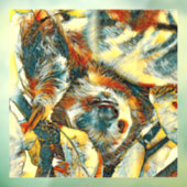 AnimalArt_Sloth_002 Fensteraufkleber (Blatt 3)