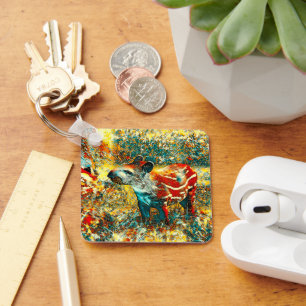 AnimalArt_Tapir_001 Schlüsselanhänger