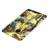 AnimalArt_Wolf_003 Magnet (Linke Seite)