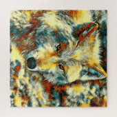 AnimalArt_Wolf_003 Puzzle (Horizontal)