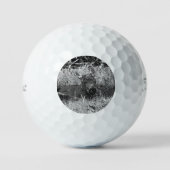 AnimalArtBW_Moose_001 Golfball (Vorderseite)