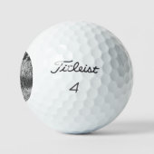 AnimalArtBW_Moose_001 Golfball (Logo)