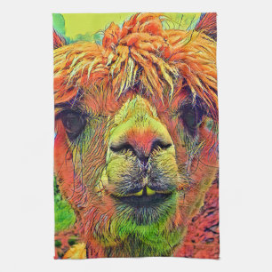 AnimalColor_Alpaca_003 Geschirrtuch