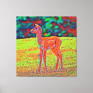 AnimalColor_Antilope_001 Leinwanddruck