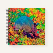 AnimalColor_Armadillo_001 Notizblock (Vorderseite)