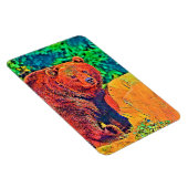 AnimalColor_Bear_001 Magnet (Rechte Seite)