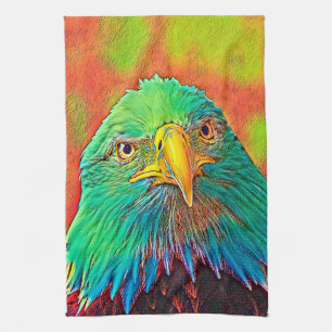 AnimalColor_Bird_005 Geschirrtuch