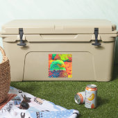 AnimalColor_Bird_008 Aufkleber (Kühler)