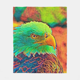 AnimalColor_Bird_008 Fleecedecke