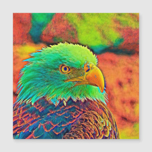 AnimalColor_Bird_008 Magnetkarte