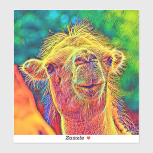 AnimalColor_Camel_001 Aufkleber