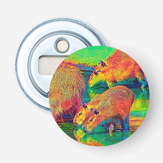 AnimalColor_Capybara_004 Flaschenöffner (Vorderseite)