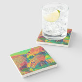 AnimalColor_Capybara_004 Steinuntersetzer (Seitenansicht)