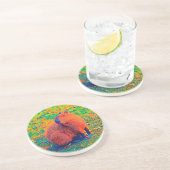 AnimalColor_Capybara_008 Getränkeuntersetzer (Seite)