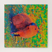 AnimalColor_Capybara_008 Puzzle (Horizontal)