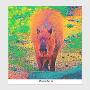AnimalColor_Capybara_011 Aufkleber