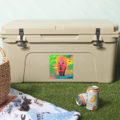 AnimalColor_Capybara_011 Aufkleber (Kühler)