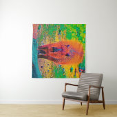 AnimalColor_Capybara_011 Wandteppich (Beispiel (Horizontal))