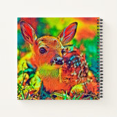 AnimalColor_Deer_002 Notizblock (Rückseite)