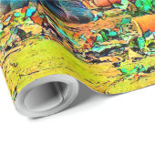 AnimalColor_Elephant_001_by_JAMColors Geschenkpapier (Rolleneckpunkt)