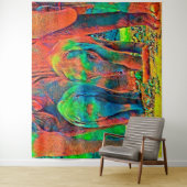 AnimalColor_Elephant_001 Wandteppich (Beispiel)