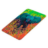 AnimalColor_Elephant_002 Magnet (Linke Seite)