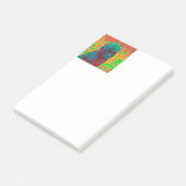 AnimalColor_Gorilla_001 Post-it Klebezettel (angewinkelt)