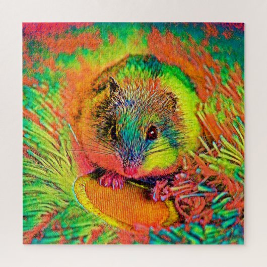 AnimalColor_Hamster_002 Puzzle (Vertikal)